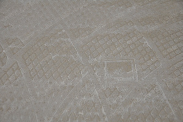 蒙娜丽莎“罗马御石”瓷砖的背面纹理