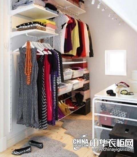 时尚模特的衣柜储物小细节 宁静闲适自由空间