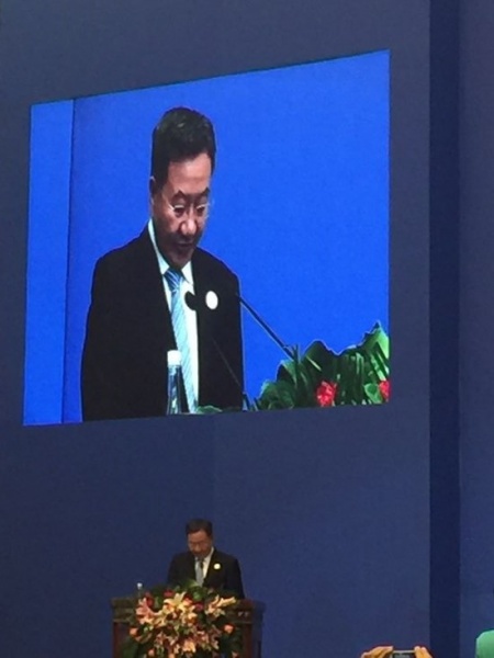 新明珠集团代表出席2015中阿国家工商峰会