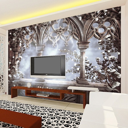 3D壁纸能让室内空间立显大片效果