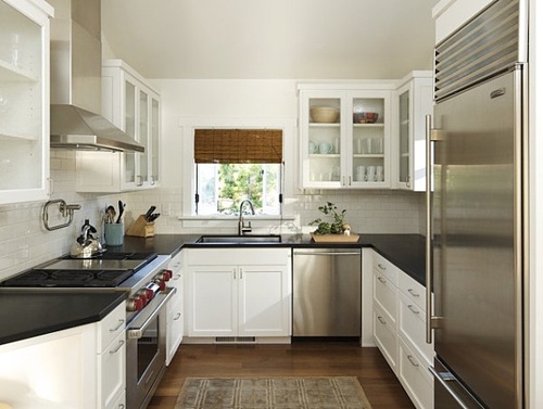 开放式厨房常见的4种装修风格的搭配技巧