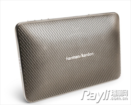 便携蓝牙音箱harman kardon Esquire2有黑色、白色、金色三款时尚配色。