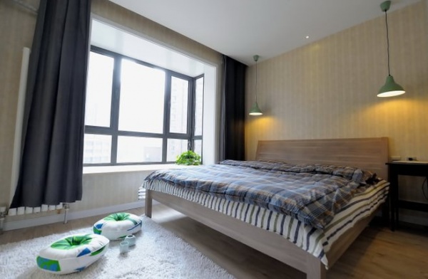 素锦-回归设计原本的质朴减法设计小户型三居室