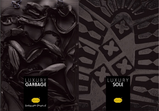 Carmina Campus携手全球知名品牌Vibram，联合发布2016春夏限量包袋系列： Luxury Garbage