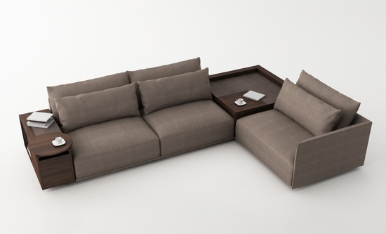 Natuzzi Italia让大地色温暖2015秋冬