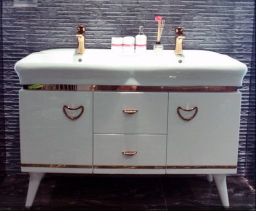 安华卫浴玫瑰金浴室柜 演绎小王子和玫瑰的故事