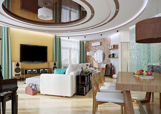 11款个性鲜明的客厅沙发区设计