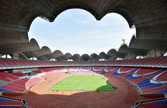 世界最大体育场：平壤五一体育场