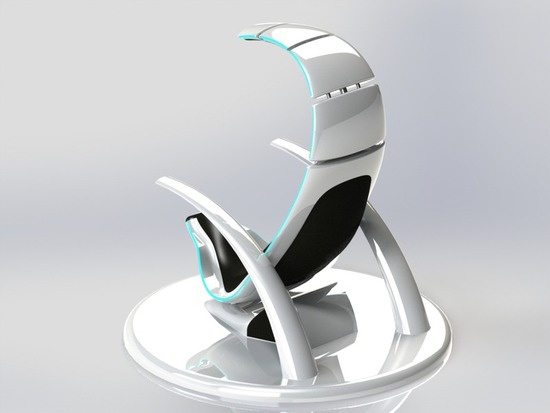 具有未来主义感的椅子NeoFlux