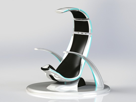 具有未来主义感的椅子NeoFlux