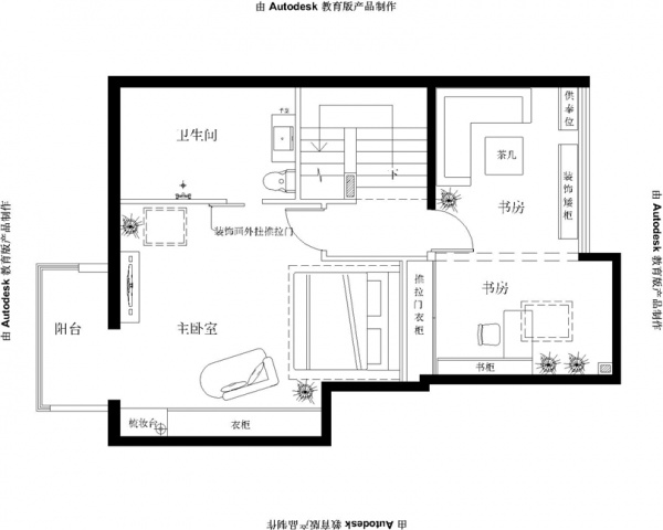 金色漫香林-三居室-140.00平米-装修设计