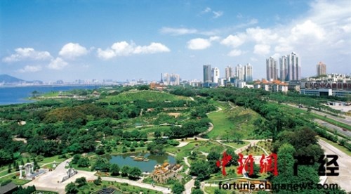 华侨城位于深圳的总部全景图