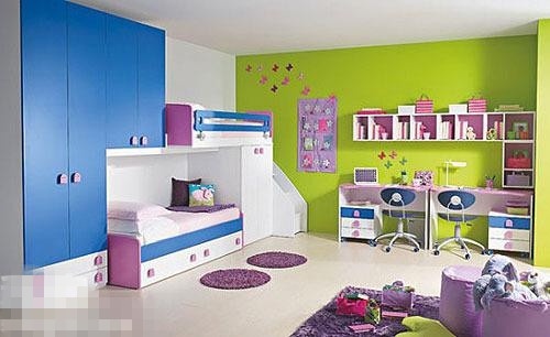 五种明亮配色方案 打造10个活力儿童房