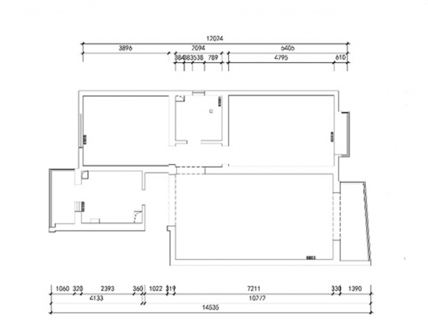 金榜园-二居室-120.85平米-装修设计