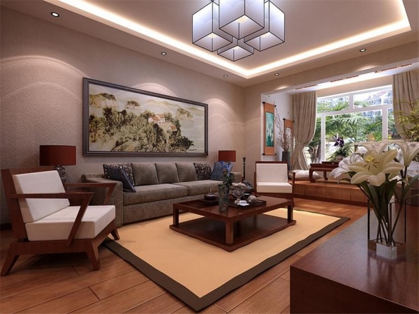 中国铁建国际花园-二居室-75.00平米-装修设计