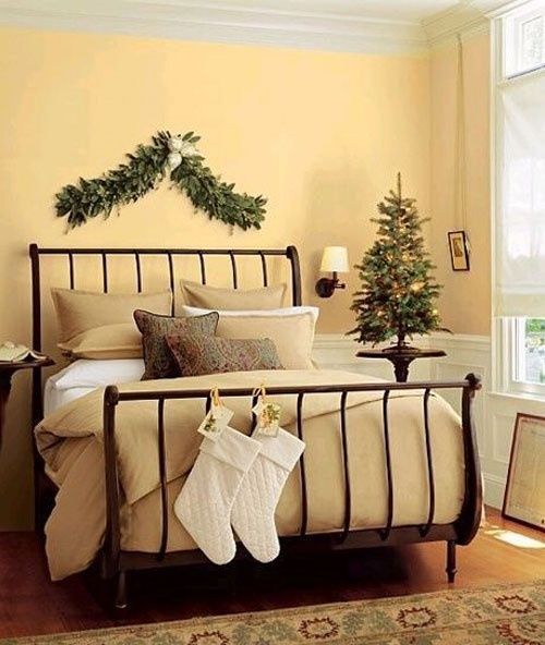 圣诞节日氛围浓 8款卧室伴着童话入梦来