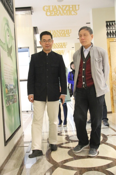 清华经济系教授参观考察新明珠陶瓷集团