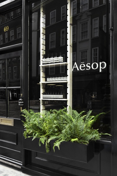 伦敦LOFT风格Aesop商店
