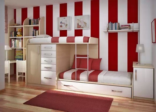 小户型卧室书房一体 精致小家更温暖