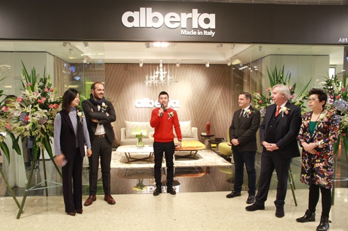 意大利知名家具品牌ALBERTA入驻北京红星美凯龙