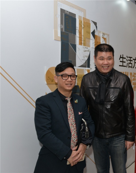 SIID深圳市室内设计行业协会执行会长卢涛、中国设计师俱乐部秘书长张帅