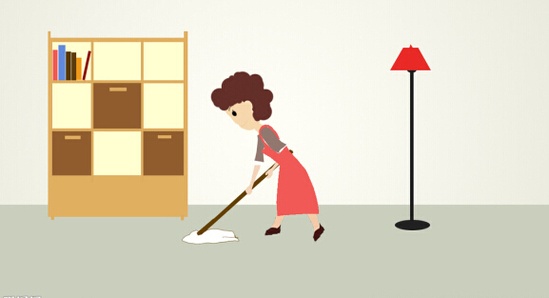 安信地板TIPS：铺地板地面平整、清理干净很重要