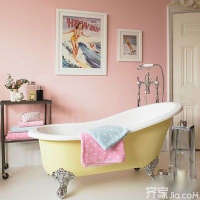 浪漫的浴缸设计 靓丽浴缸让浴室充满魔力