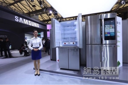 SAMSUNG三星发布品道智宴冰箱 创新思路广受赞扬