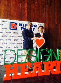 立时集团CEO黄守金(Wee Siew Kim)和日本著名设计师丹下宪孝（Ar. Paul Noritaka Tange）在曼谷出席2015年NPYDA
