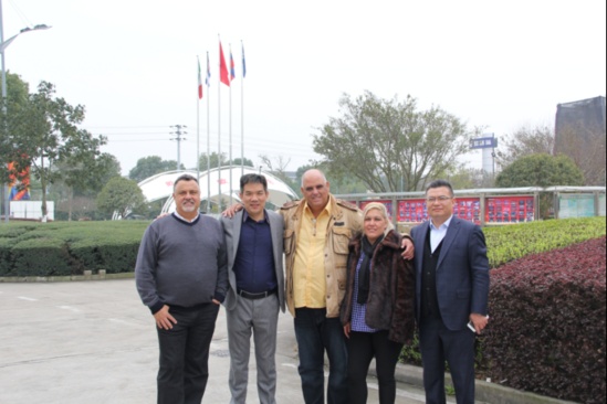台州市领导高度重视欧路莎与Cuba合作项目