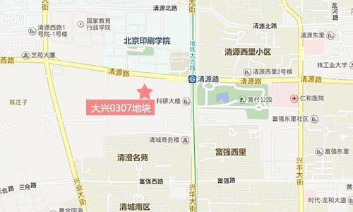 大兴黄村商业金融地块位置图