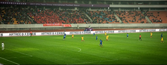 大艺树地板联合CCTV5为中国女足加油助威