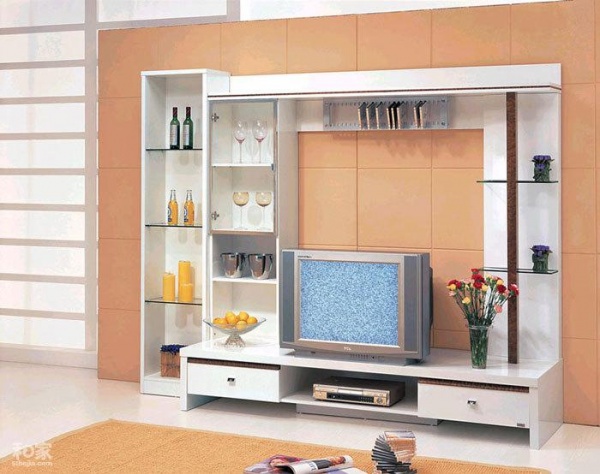 随行悠闲的组合电视柜 为居室打造视觉层次