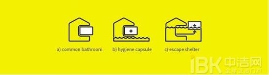 浴室式救援胶囊空间：在水灾中拯救生命