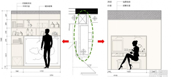 圆满一对新婚燕尔 110平入墙柜再成全“两双”