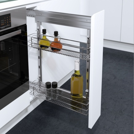 H?fele橱柜功能拉篮 重新定义厨房储物空间