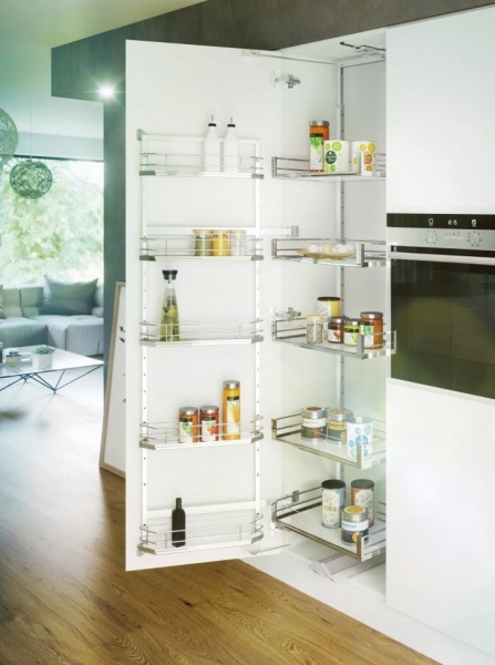 H?fele橱柜功能拉篮 重新定义厨房储物空间