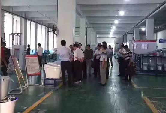江西省省长刘奇到访东鹏丰城生产基地——东鹏洁具,民族卫浴新模范！