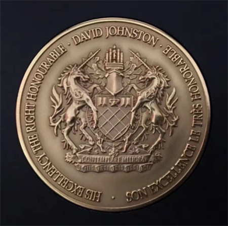 ▲“加拿大总督荣誉勋章”