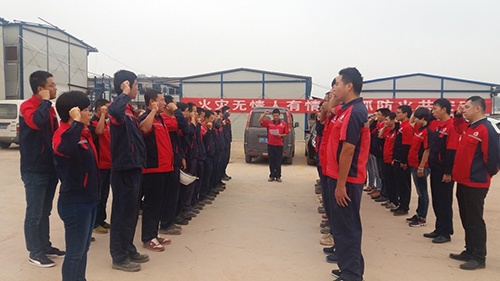 东方雨虹杭州生产基地启动安全月活动