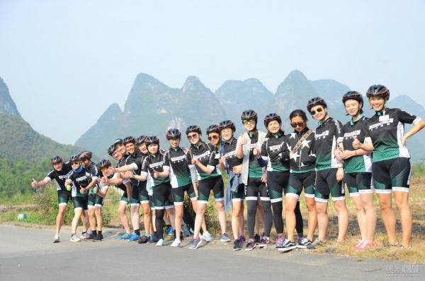 VIP客户在桂林体验骑行