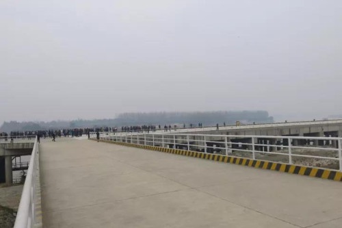 园区专属汉江货运码头在建中
