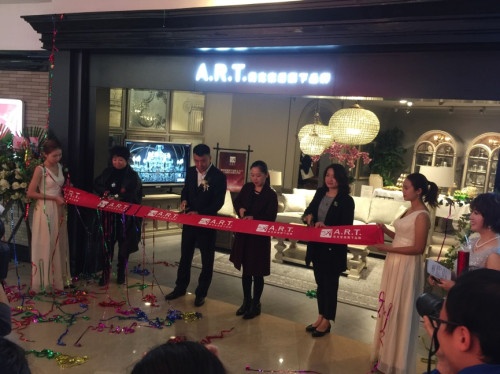 美克家居A.R.T.上海红星美凯龙真北店开业剪彩仪式