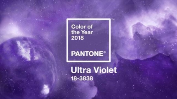 2018年度代表色出炉 PANTONE 18-3838紫外光色