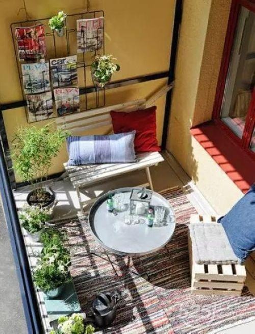 4个阳台花园装饰设计新概念为你打造美貌阳台