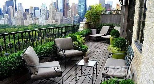4个阳台花园装饰设计新概念为你打造美貌阳台