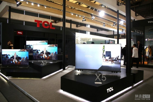 TCL X5、C6、P5亮相2018AWE 新品电视引领家居美学潮流