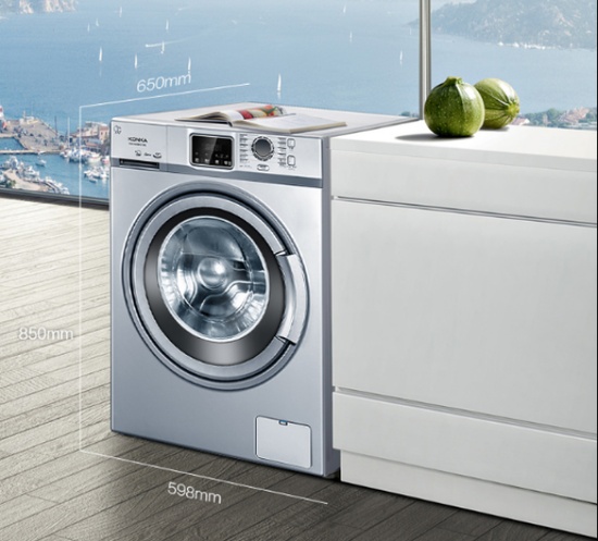 集智能和健康技术于一身，康佳洗衣机呵护家人健康
