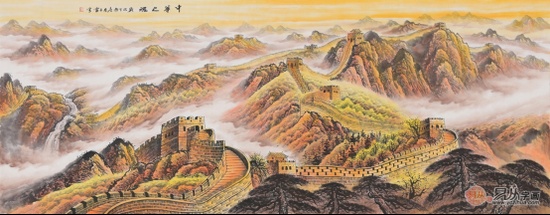 点缀家居装饰画 怎能缺少一幅山水画