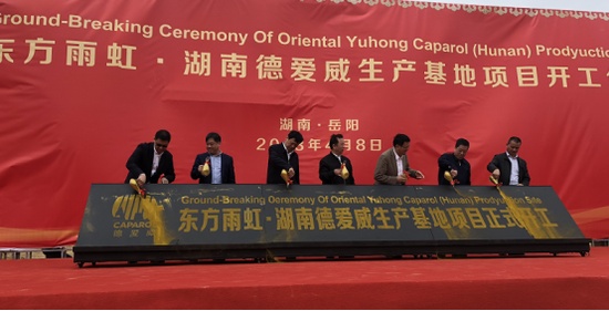 德爱威（中国）湖南生产基地项目开工仪式圆满举行